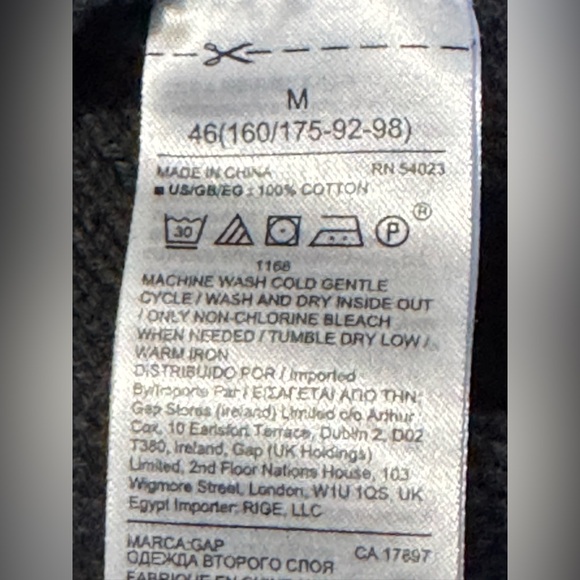 Gap chunky cable knit turtleneck sweater size M - Picture 5 of 6